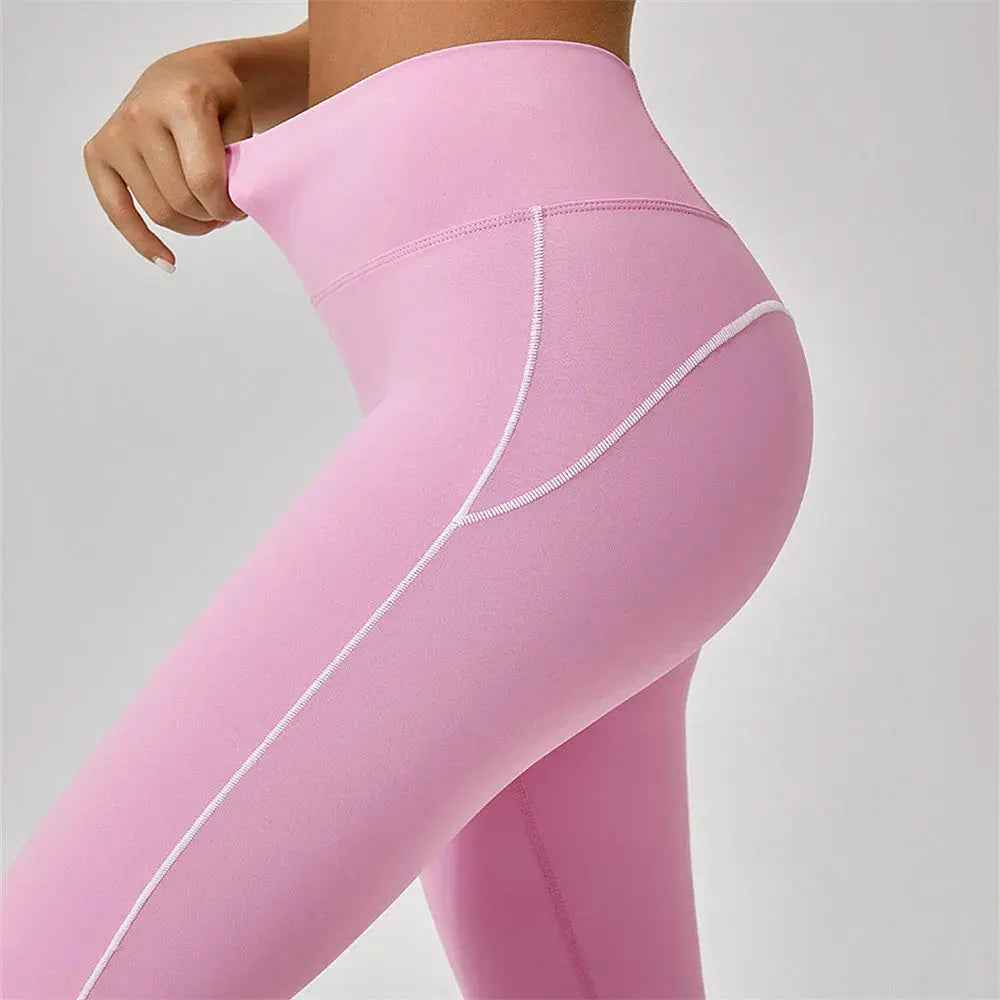 Women's Contrast Yoga Set