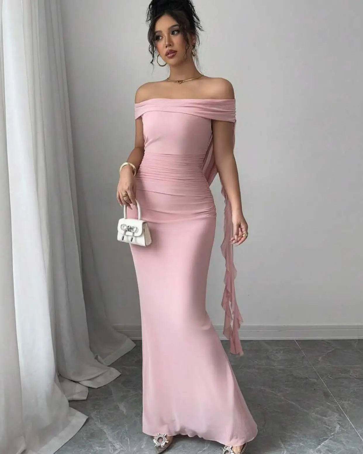Elegant Ribbon Wedding Dress for Parties and Special Occasions