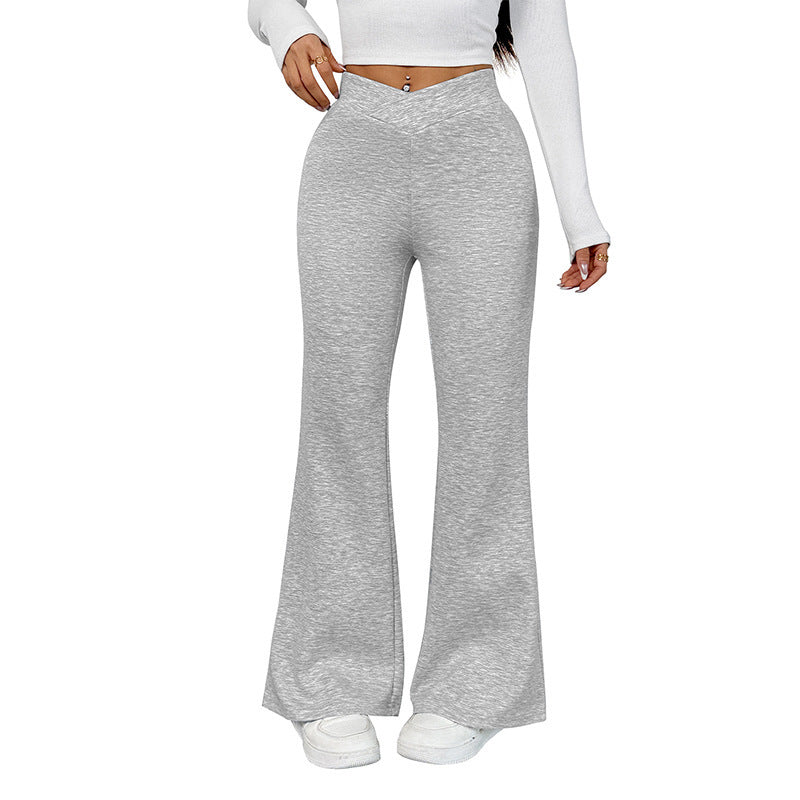 Women's Casual Daily Hot Girl Slim Fit Bootcut Trousers - Leggings Co