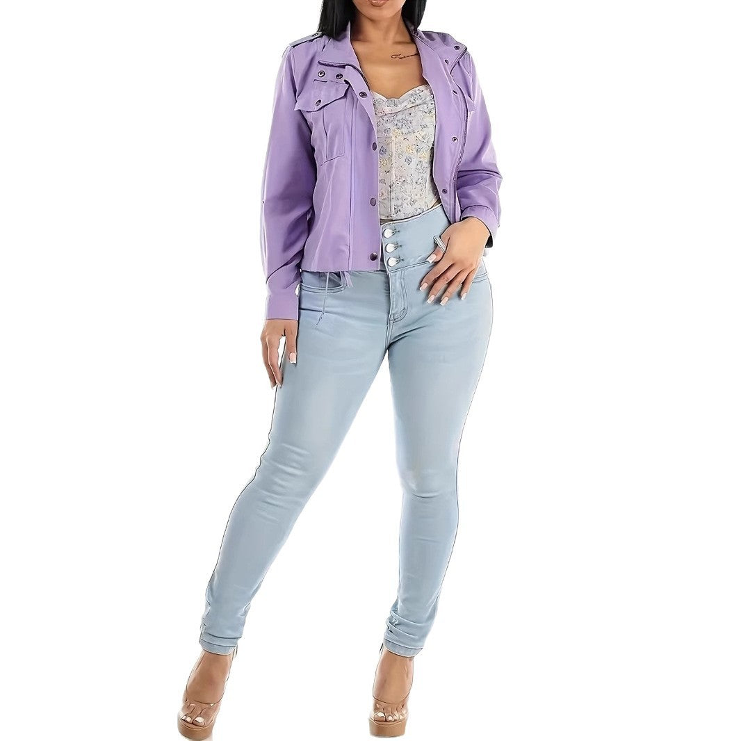 Women's High Waist Tight Stretch Shaping And Hip Lifting Jeans - Leggings Co