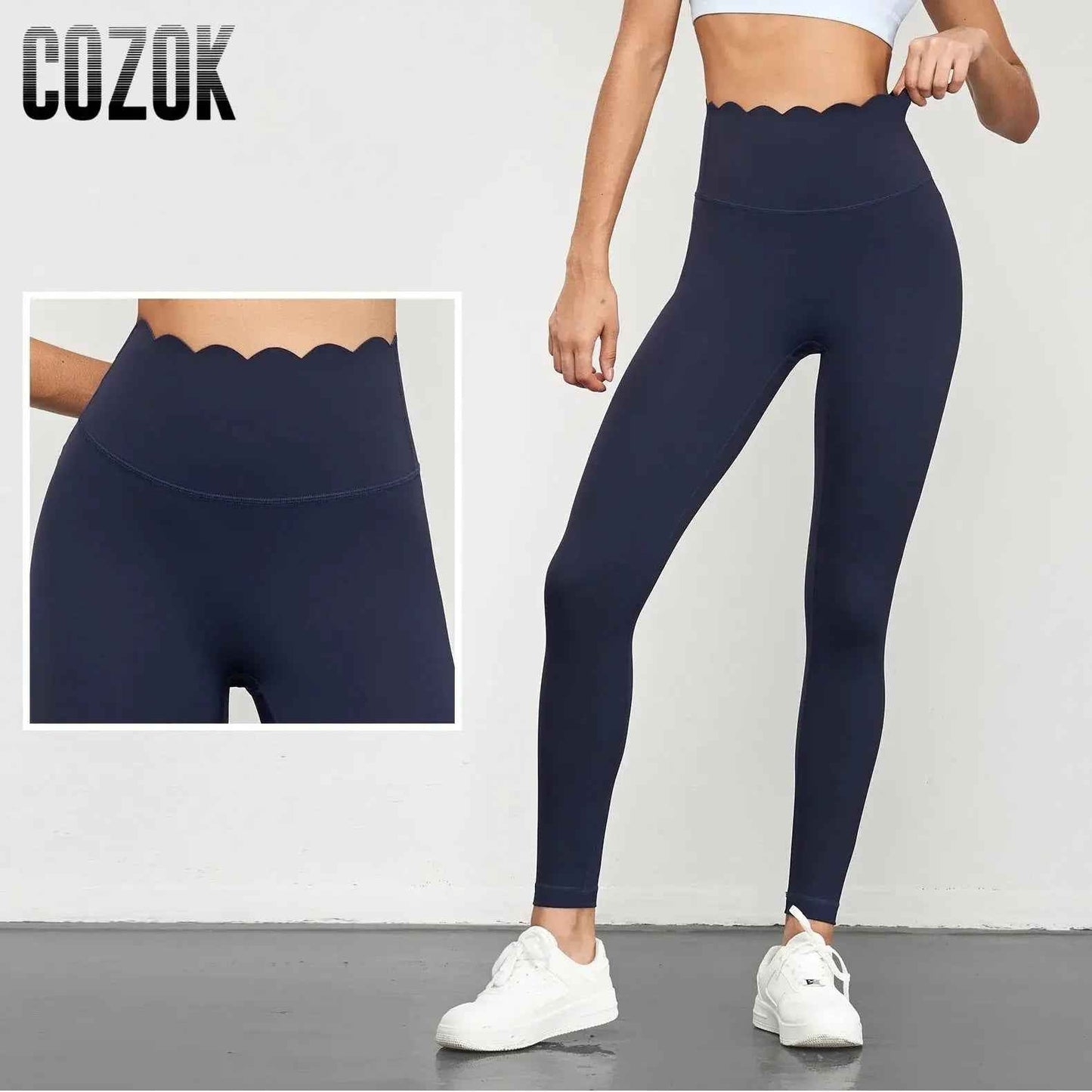 High-Waist Peach Leggings For Ultimate Comfort And Style - Leggings Co