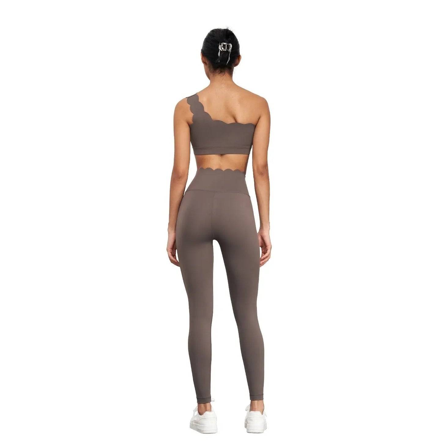 High-Waist Peach Leggings For Ultimate Comfort And Style - Leggings Co