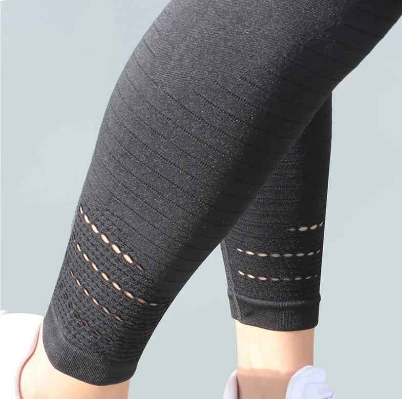 High Waist Yoga Leggings For Women – Peach & Stretch Fit - Leggings Co