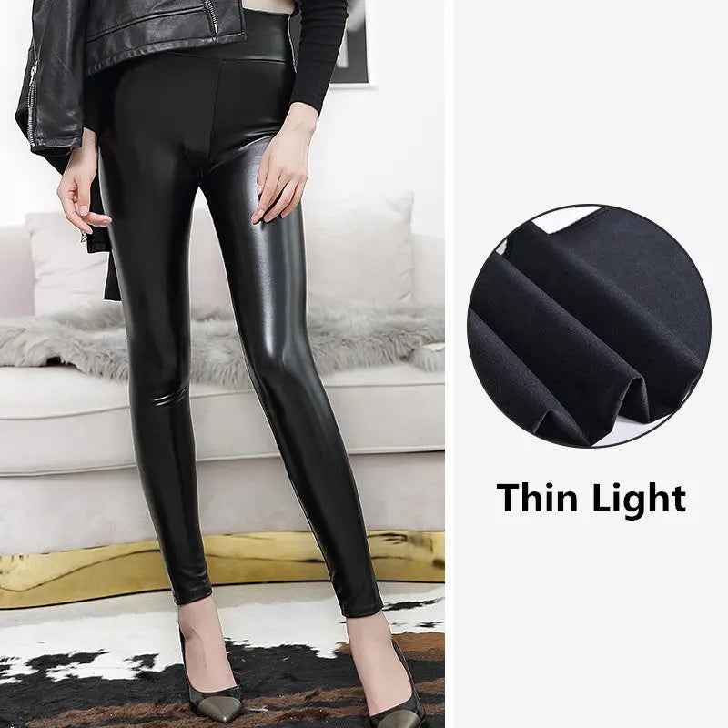 Leather Leggings for Women - Stylish and Comfortable Fashion Essential - Leggings Co