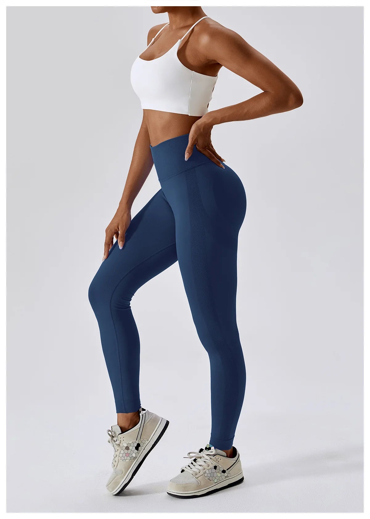 Women's High-Waisted Yoga Leggings - Seamless Design for Comfort and Style - Leggings Co
