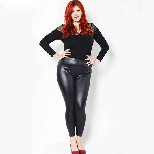 How to Style Faux Leather Leggings in Summer Without Overheating - Leggings Co