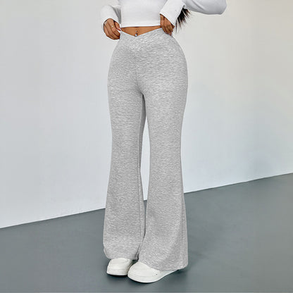 Women's Casual Daily Hot Girl Slim Fit Bootcut Trousers - Leggings Co
