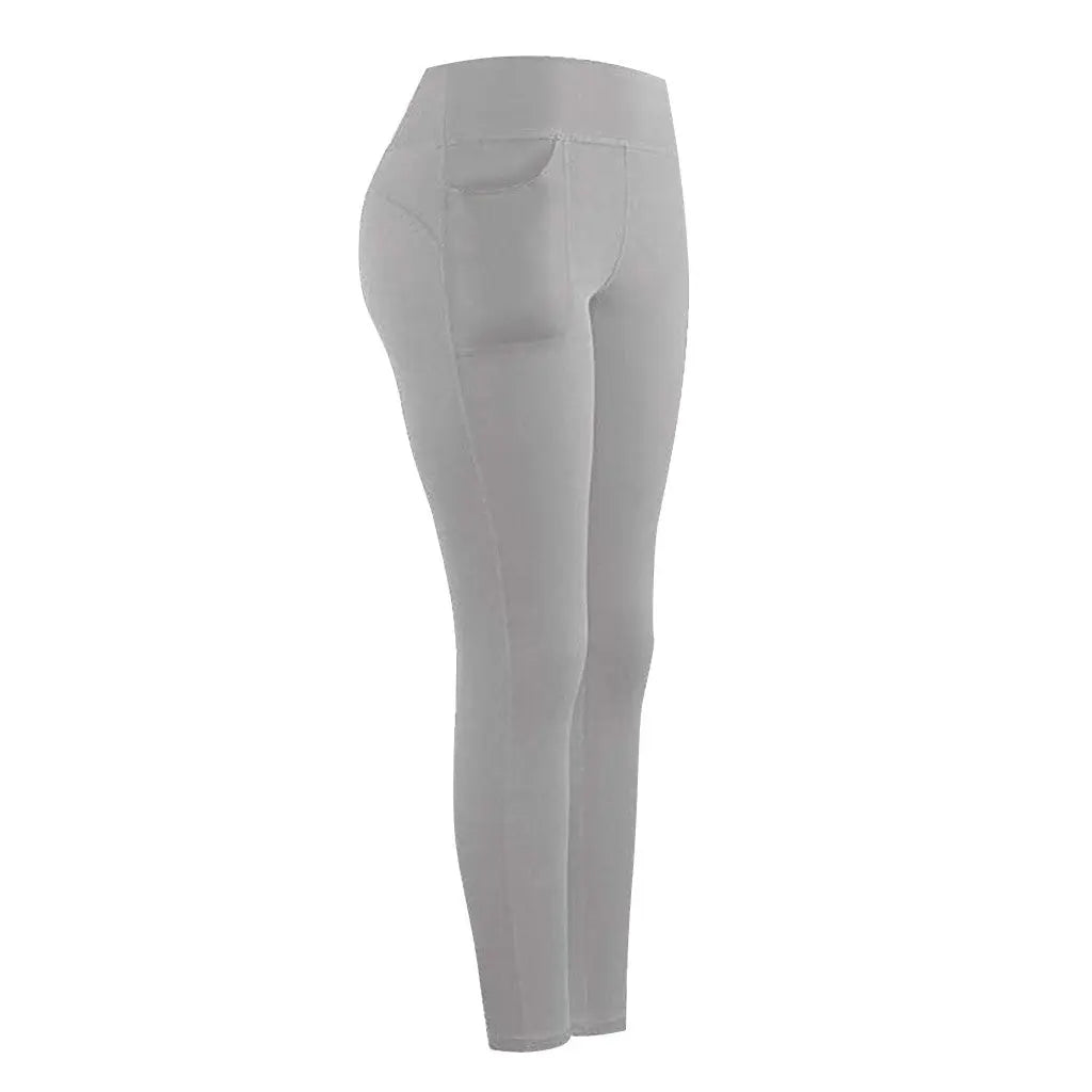 High-Waisted Yoga Pants with Pockets Leggings Co