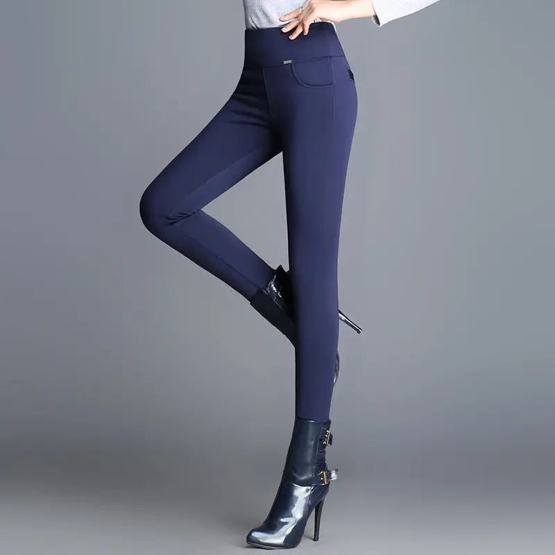 Velvet Padded Leggings Leggings Co