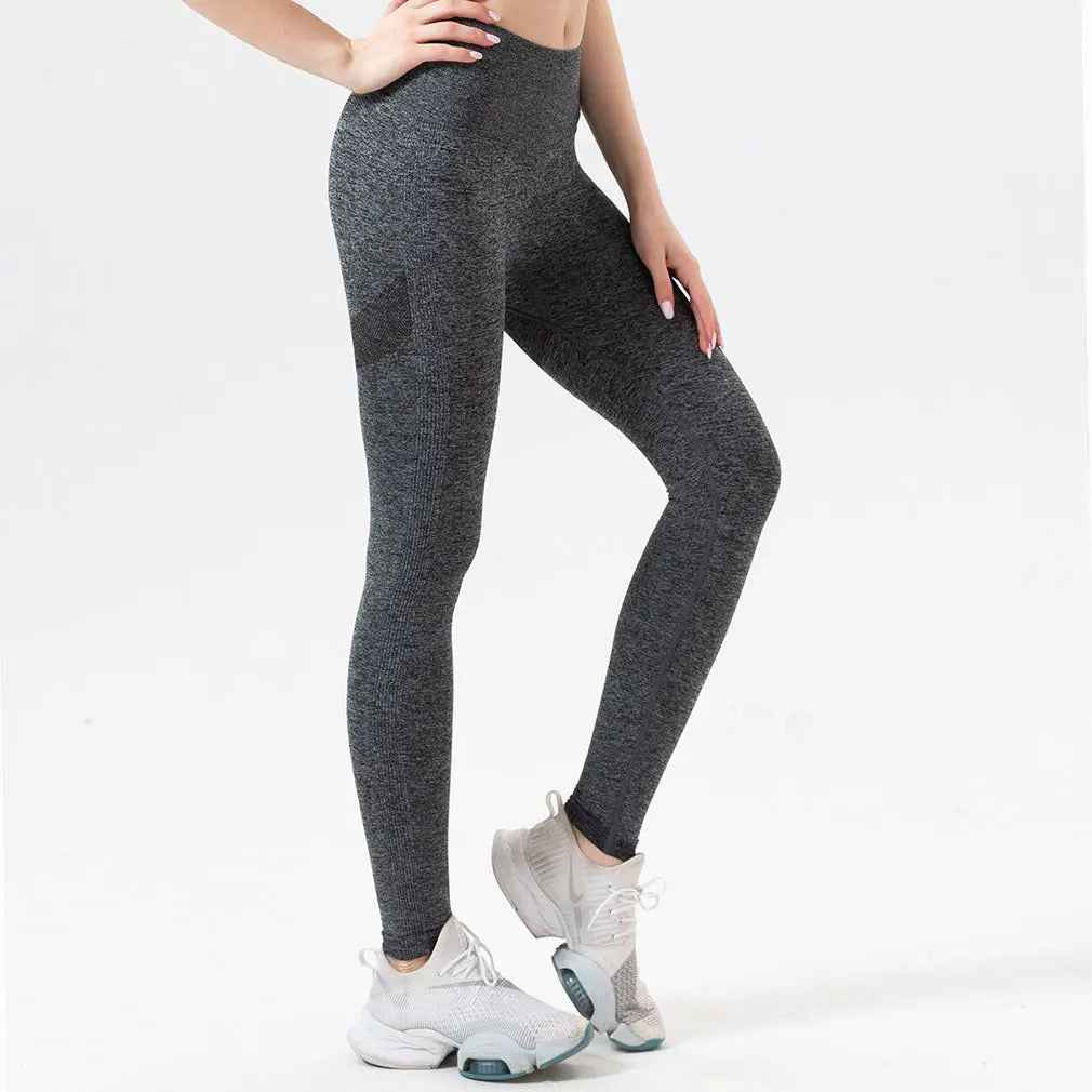 High Waist Butt Lift Leggings for Women – Seamless Push Up Yoga Pants