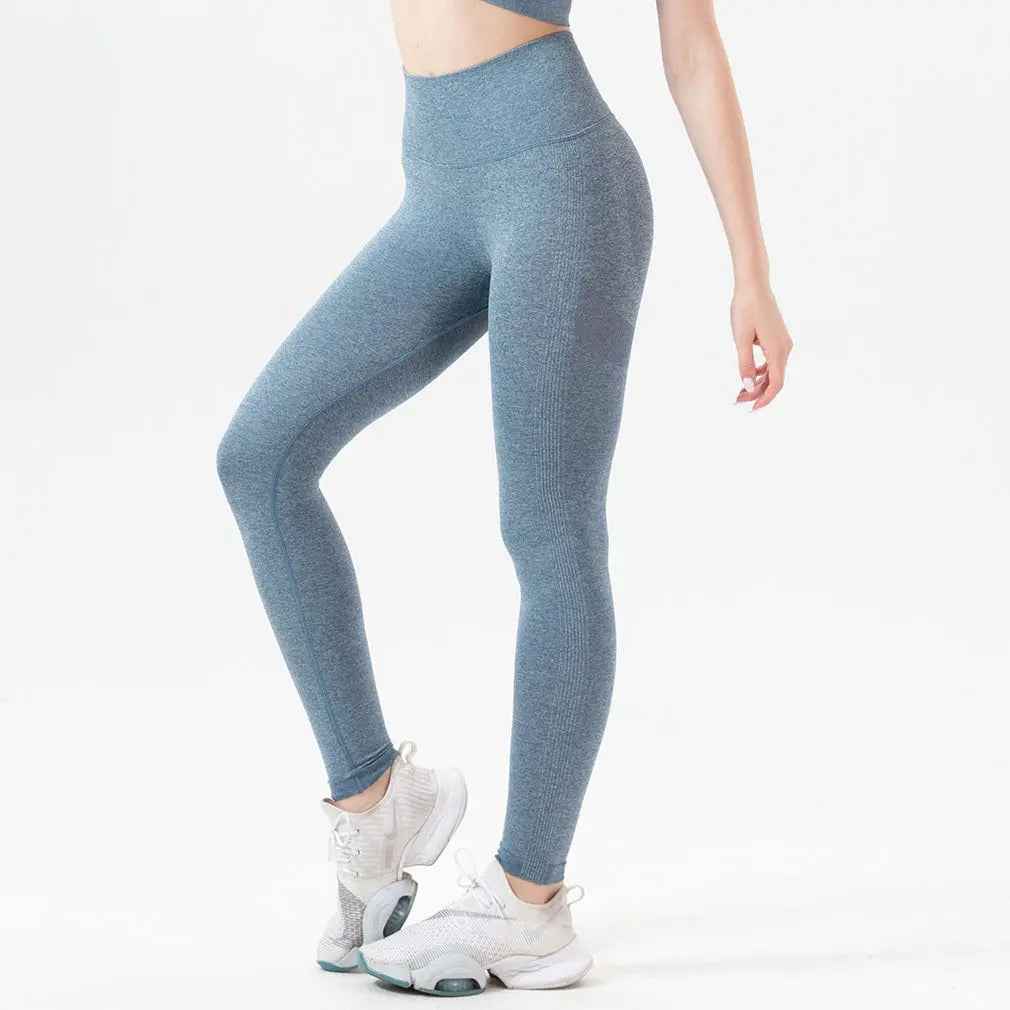 High Waist Butt Lift Leggings for Women – Seamless Push Up Yoga Pants