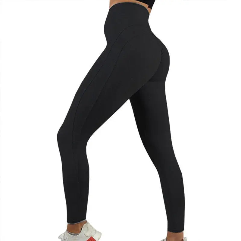 Solid color exercise leggings Leggings Co