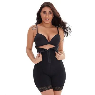 Plus Shapewear Waist Trainer Leggings Co