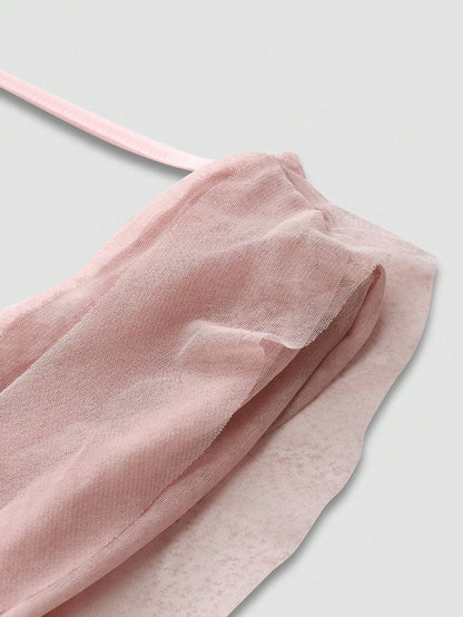 Elegant Solid-Colored Ribbon Wedding & Party Dress - Leggings Co