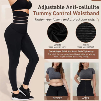New High Waist Corset Leggings for Women - Comfortable and Stylish High Waist Corset Leggings