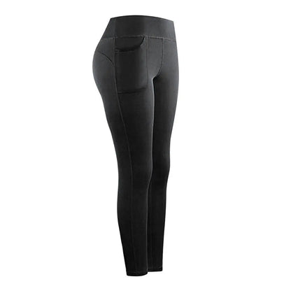 High-Waisted Yoga Pants with Pockets Leggings Co