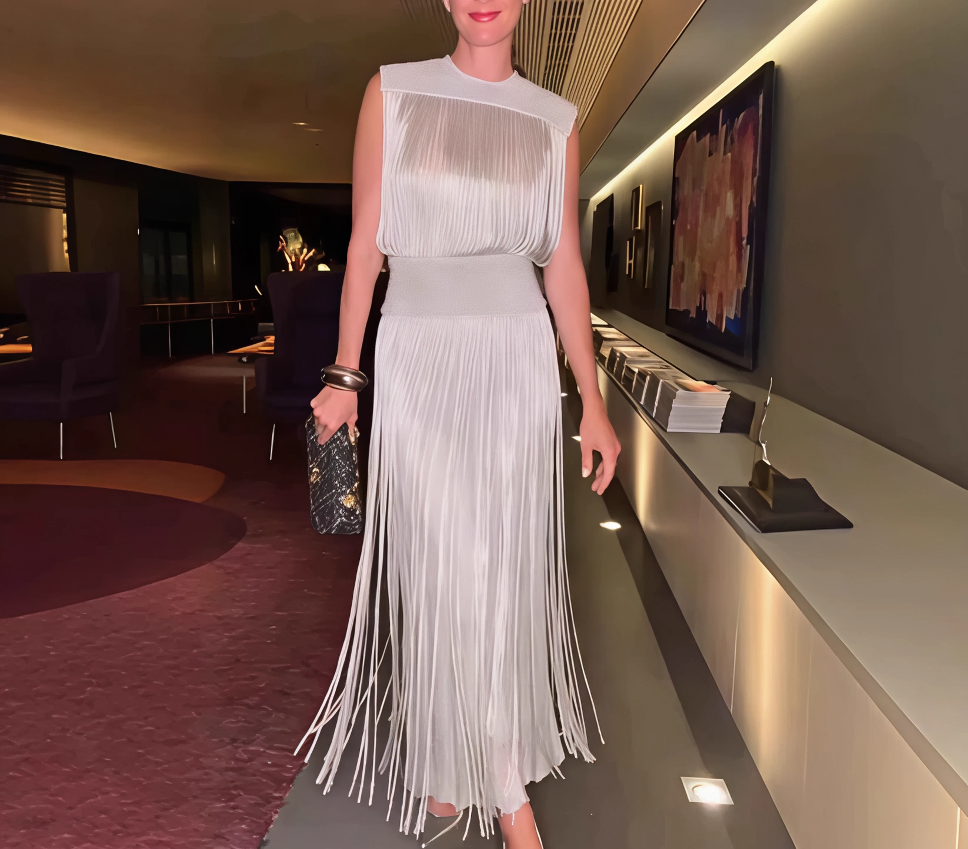 Showstopper Fringe Party Dress for Nights Out & Events
