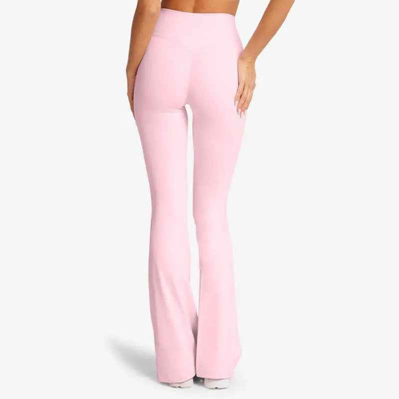 High Waist Flared Leggings