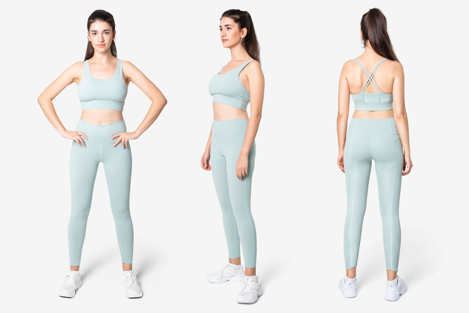 Performance and style combined in women's high-waisted leggings by LeggingsCo™