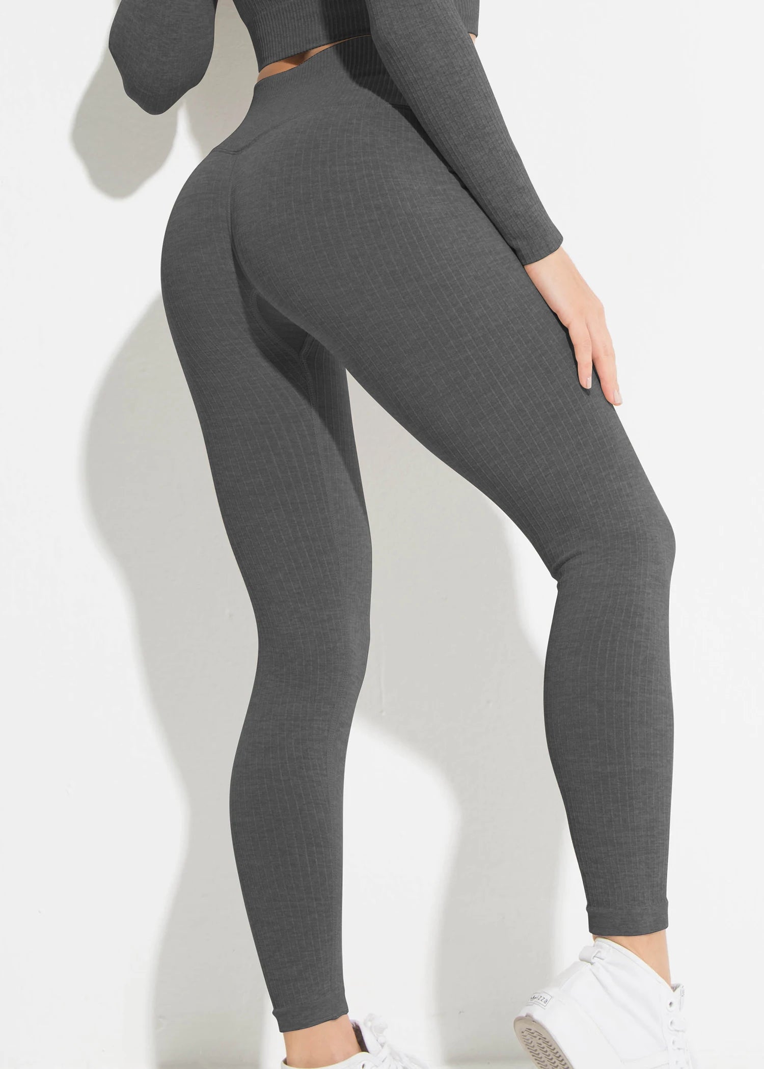 Women's Seamless High-Waisted Yoga Leggings – Tummy Control & Butt Lift (No Front Seam) - Leggings Co