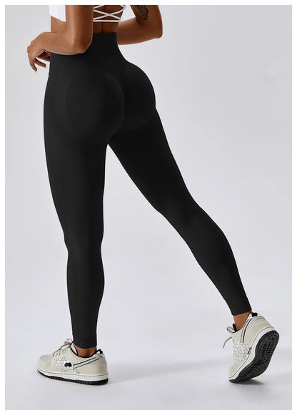 Women's High-Waisted Yoga Leggings - Seamless Design for Comfort and Style - Leggings Co