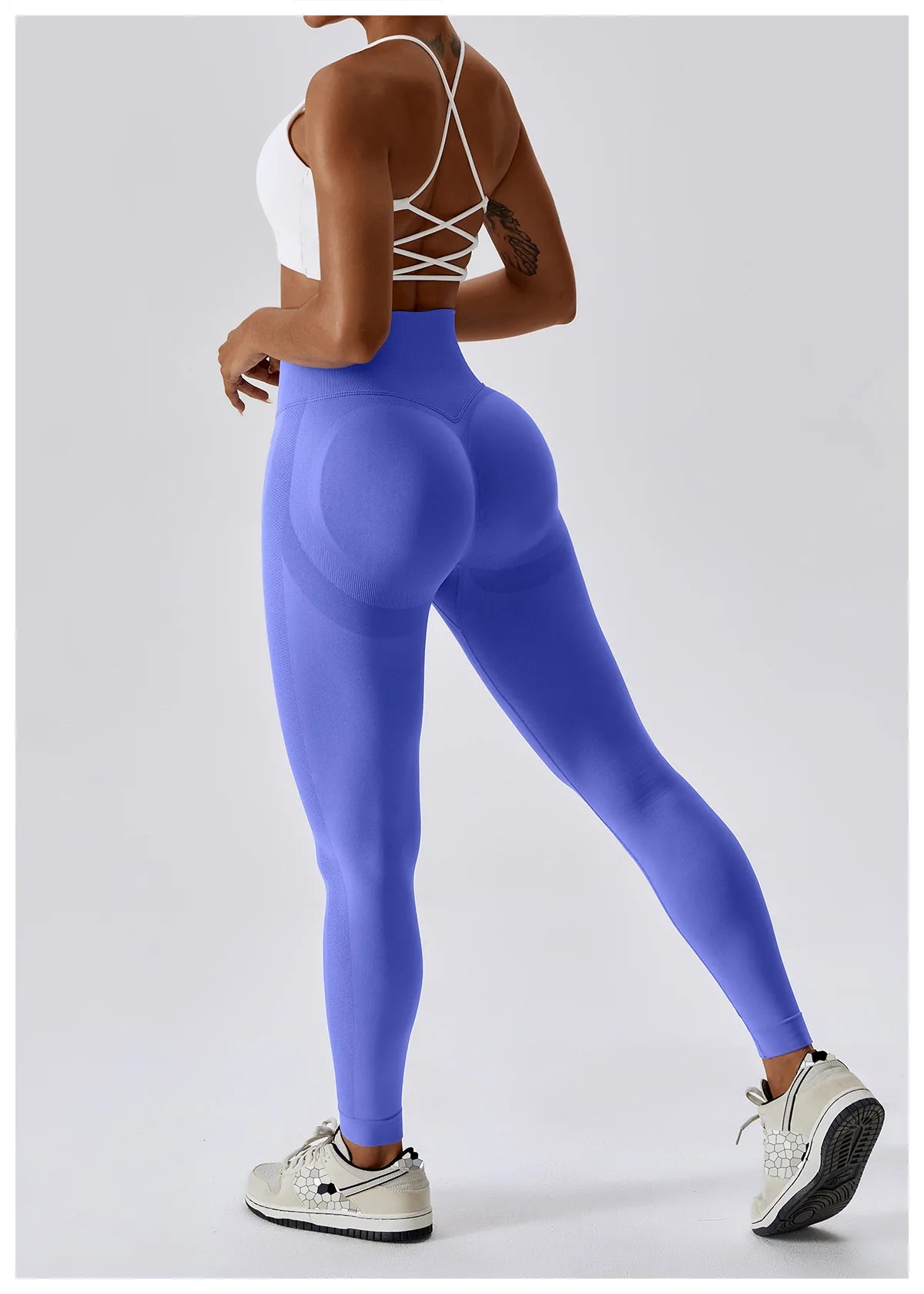Women's Scrunch Butt Seamless High-Waisted Yoga Leggings – Tummy Control & Workout Fitness Pants - Leggings Co