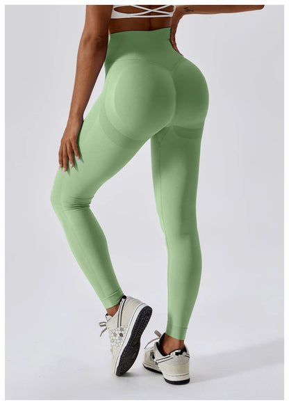 Women's High-Waisted Yoga Leggings - Seamless Design for Comfort and Style - Leggings Co