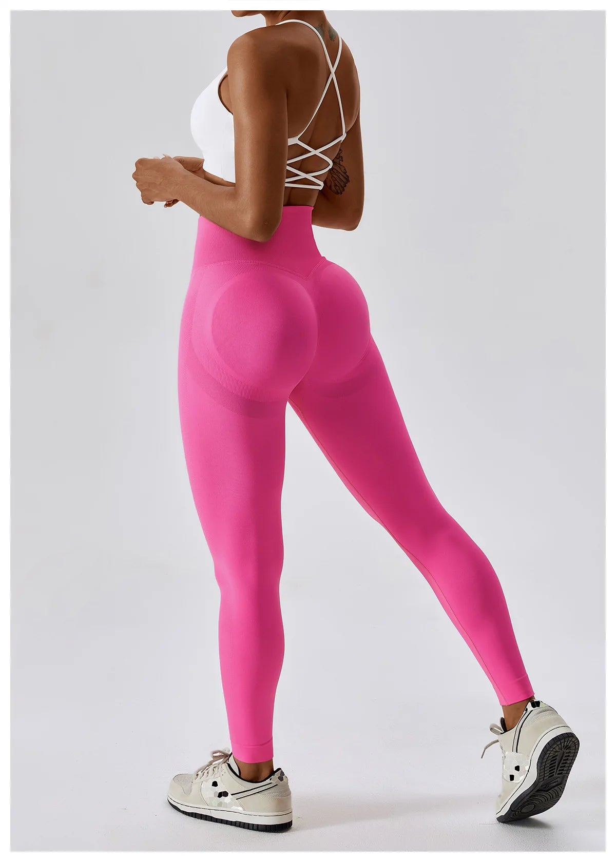 Women's Scrunch Butt Seamless High-Waisted Yoga Leggings – Tummy Control & Workout Fitness Pants - Leggings Co