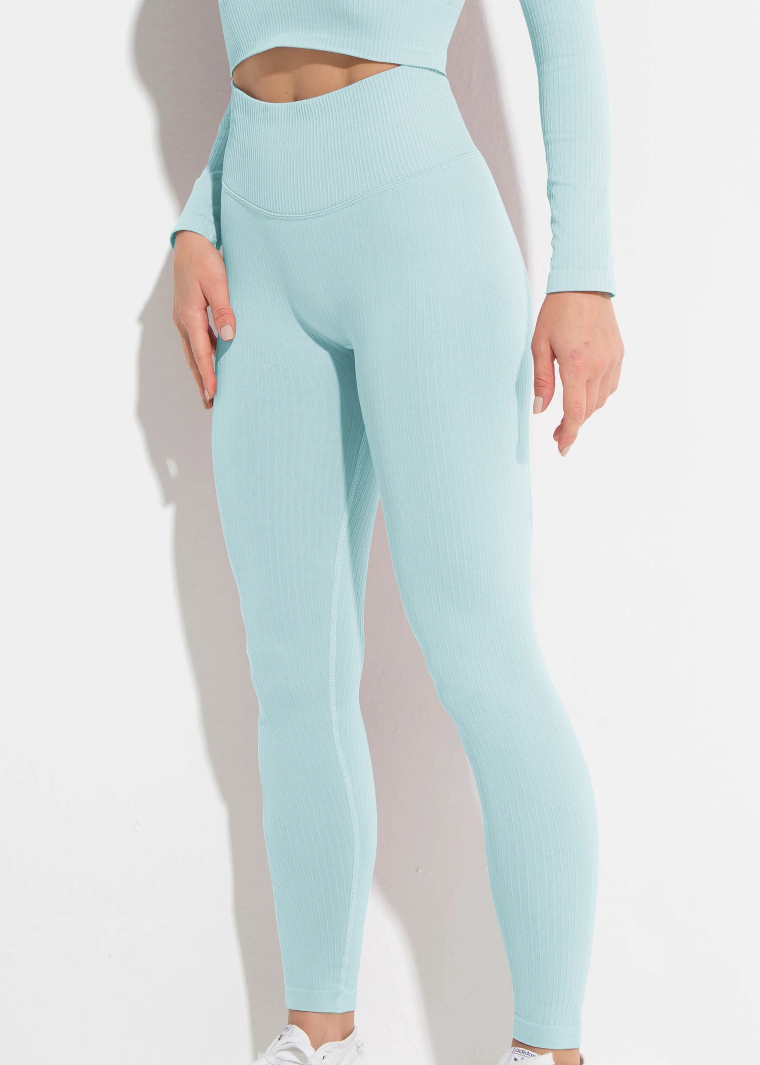 Women's Seamless High-Waisted Yoga Leggings – Tummy Control & Butt Lift (No Front Seam) - Leggings Co