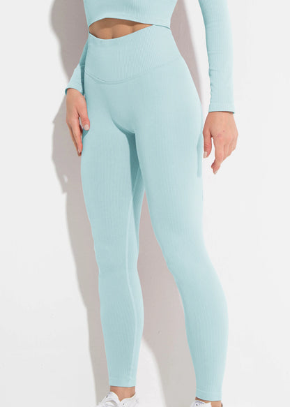 Women's Seamless High-Waisted Yoga Leggings – Tummy Control & Butt Lift (No Front Seam) - Leggings Co