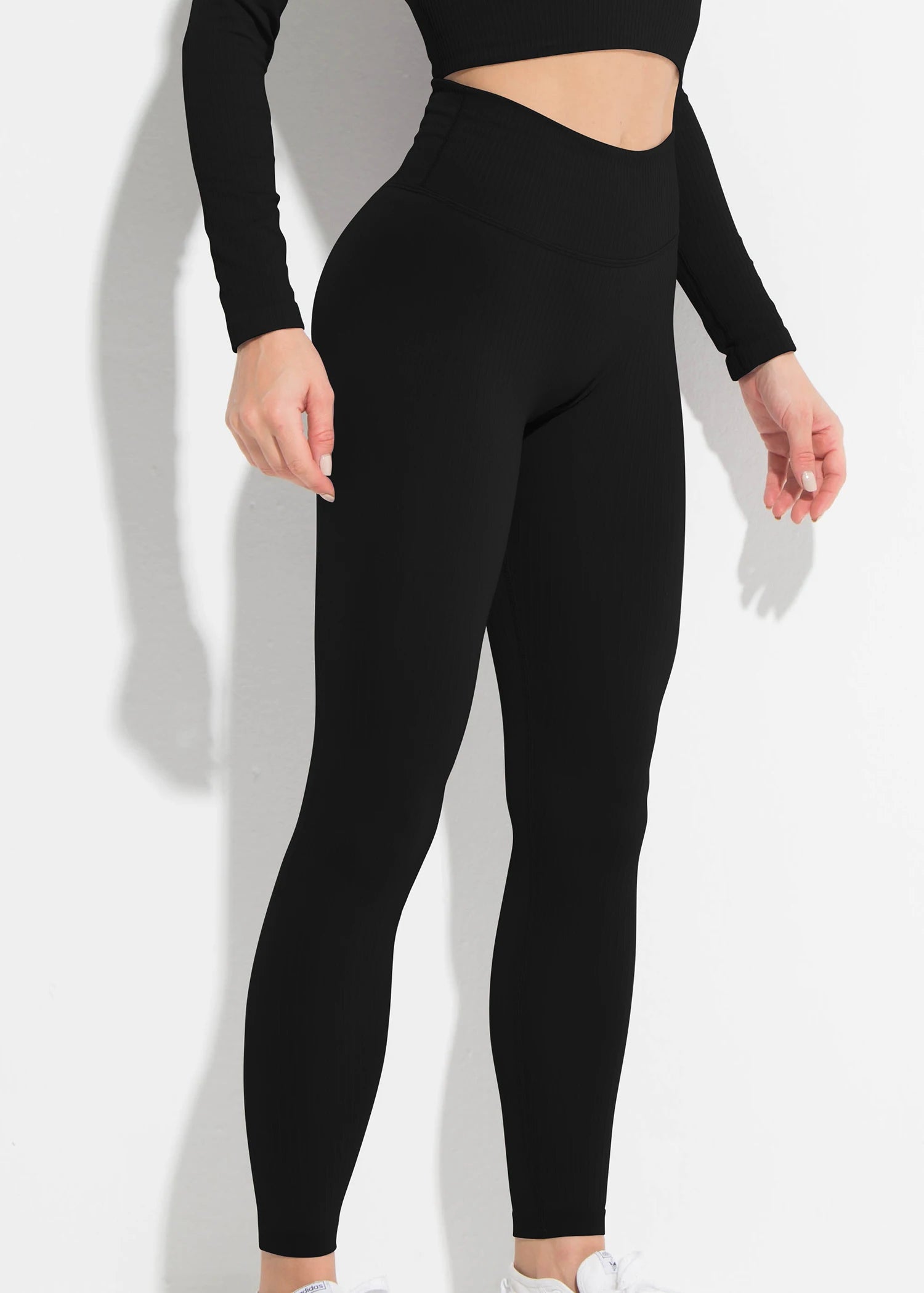 Women's Seamless High-Waisted Yoga Leggings – Tummy Control & Butt Lift (No Front Seam) - Leggings Co