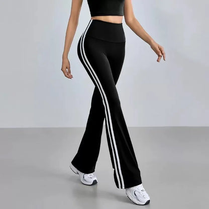 Women's Flared Yoga Pants – High Waist Push-Up Bell Bottom Leggings for Fitness & Casual Wear - Leggings Co