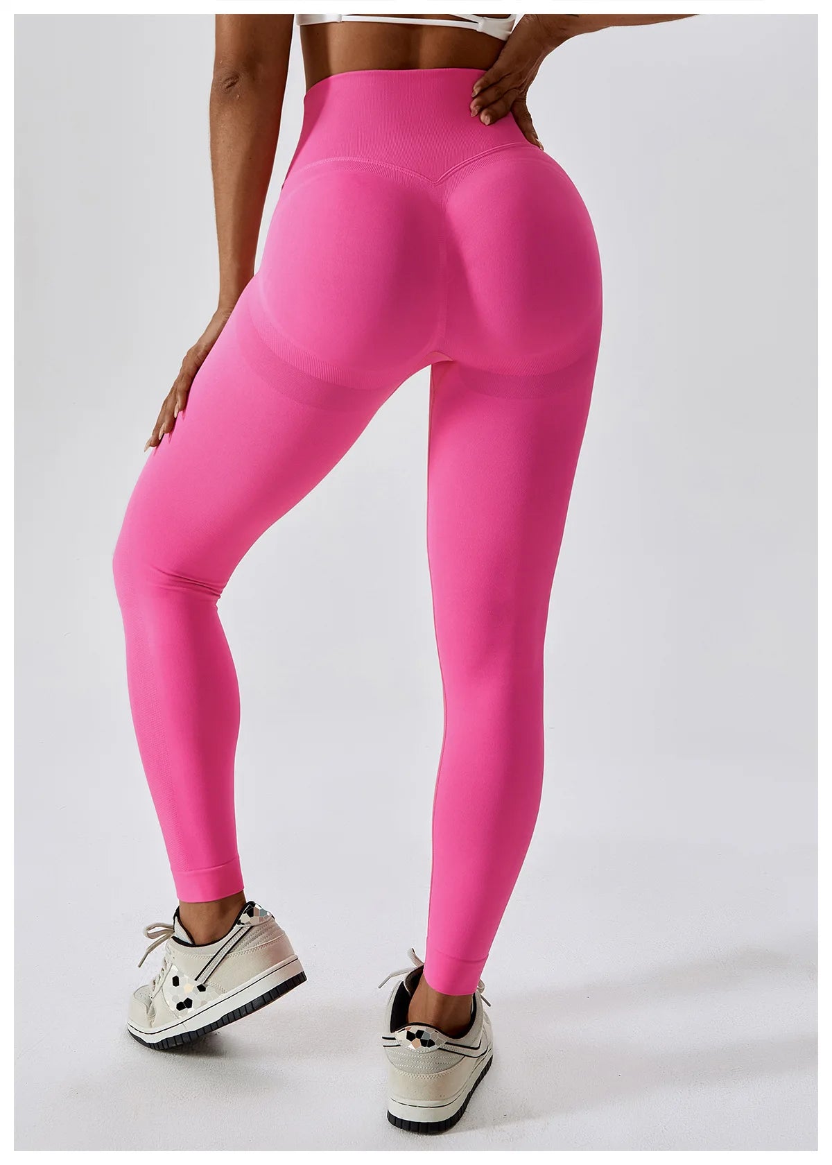 Women's Scrunch Butt Seamless High-Waisted Yoga Leggings – Tummy Control & Workout Fitness Pants - Leggings Co