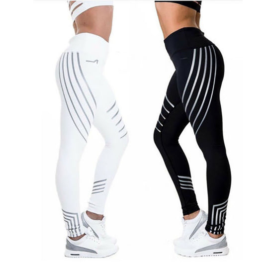 Women Workout Leggings Pants Women Leggins Women Fitness Night Glowing Autumn Winter Leggings Women legins - Leggings Co