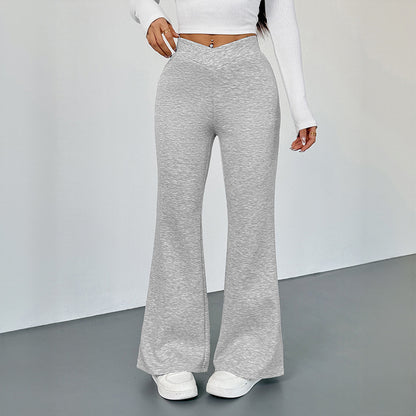 Women's Casual Daily Hot Girl Slim Fit Bootcut Trousers - Leggings Co