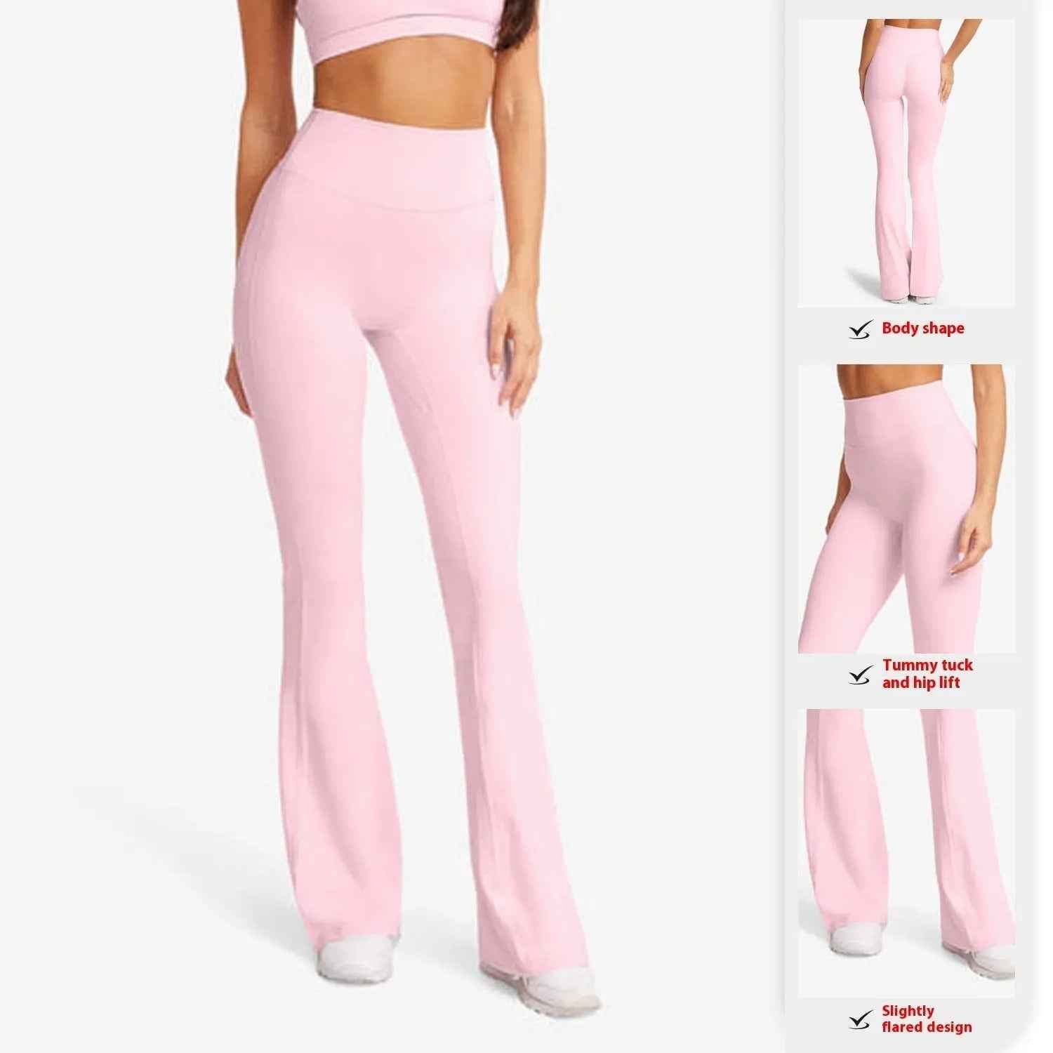 High Waist Flared Leggings