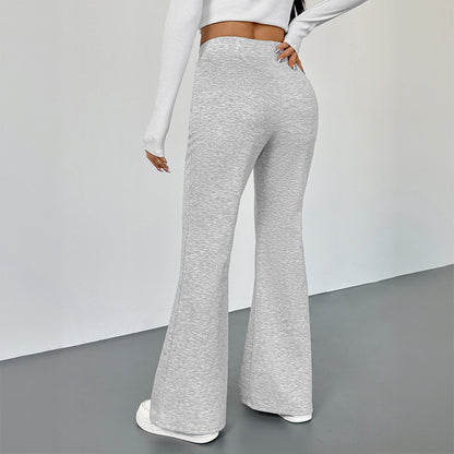 Women's Casual Daily Hot Girl Slim Fit Bootcut Trousers - Leggings Co