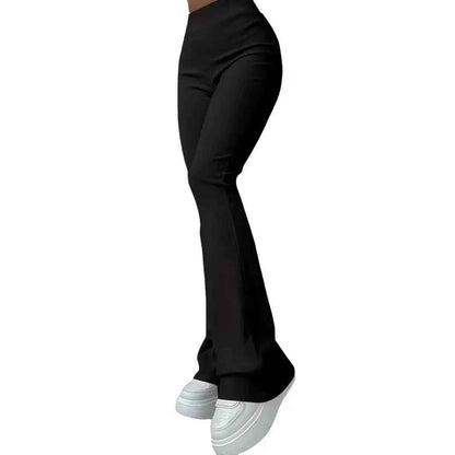 High-Waist Bootcut Leggings For Women - Fit Ribbed Casual - Leggings Co