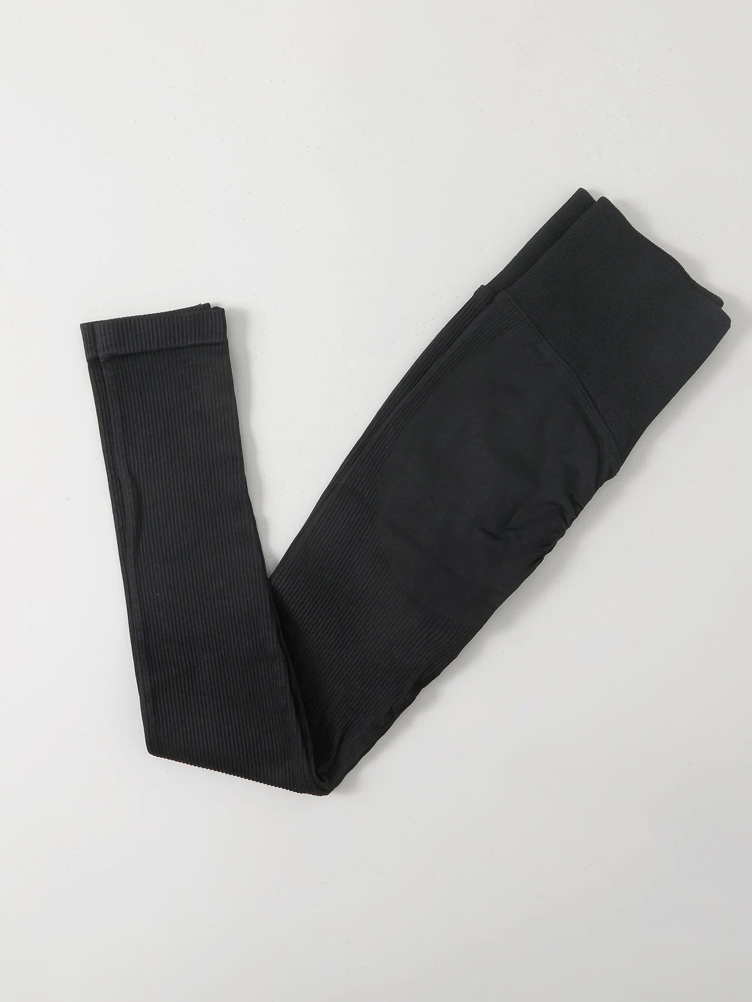 Seamless Ribbed Leggings for Women - High Waist Tummy Control Push Up Yoga Pants - Leggings Co