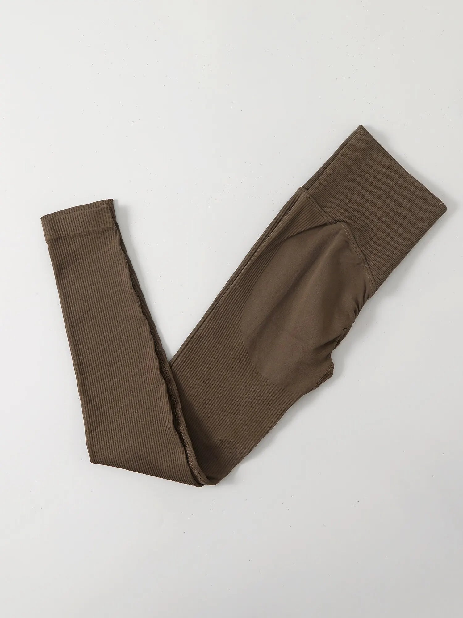 Seamless Ribbed Leggings for Women - High Waist Tummy Control Push Up Yoga Pants - Leggings Co