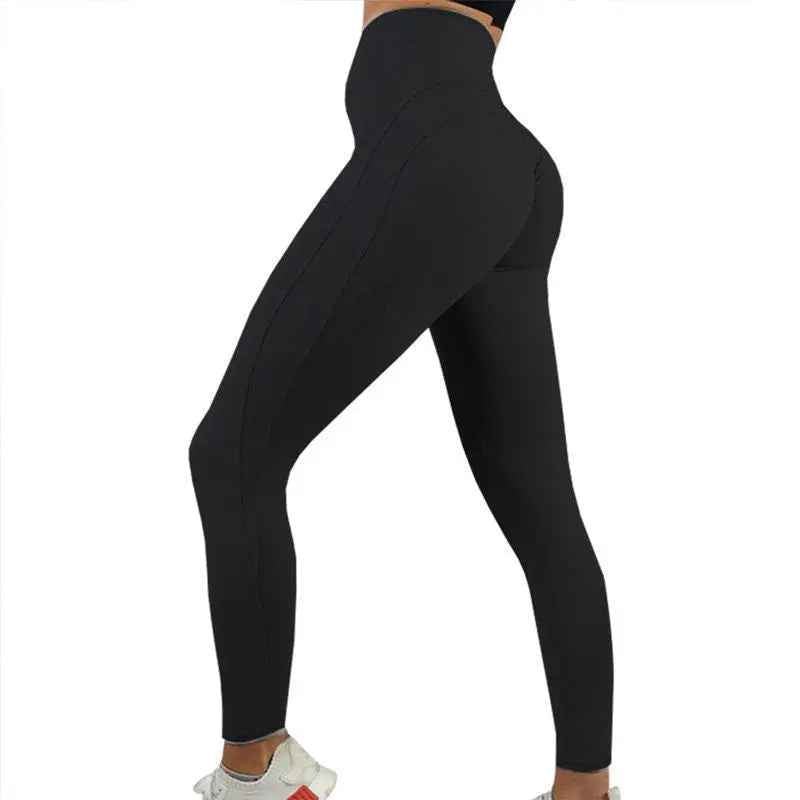 Solid Color Leggings for Ultimate Comfort and Style in Exercise - Leggings Co