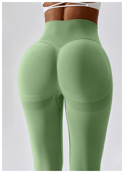 Women's High-Waisted Yoga Leggings - Seamless Design for Comfort and Style - Leggings Co