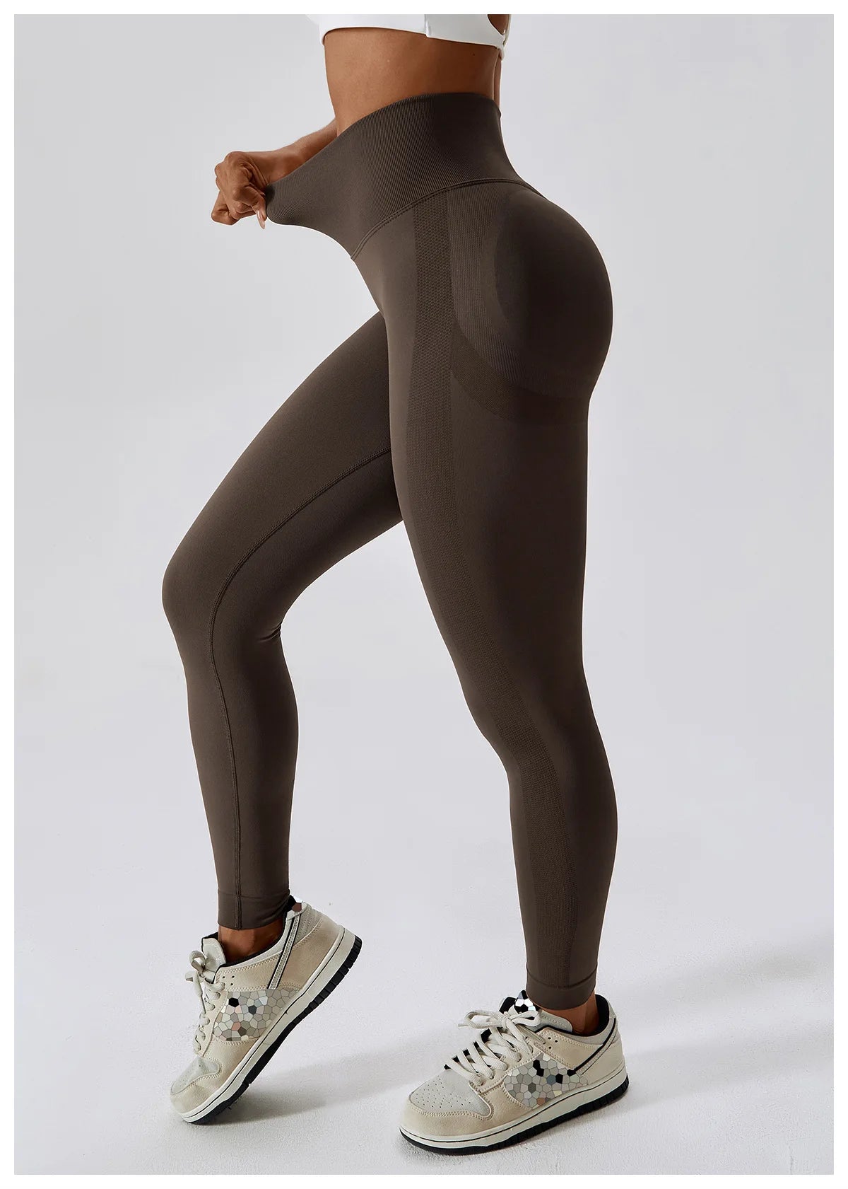 Women's High-Waisted Yoga Leggings - Seamless Design for Comfort and Style - Leggings Co