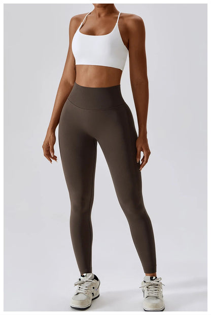 Women's High-Waisted Yoga Leggings - Seamless Design for Comfort and Style - Leggings Co